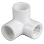 90° Elbow with Side Outlet Slip x Slip x FIPT - PVC Schedule 40, 4607-9-3