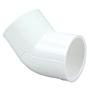 45° Elbow Slip x Slip - PVC Schedule 40, 4606