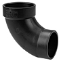 90° Street Elbow Spg x H - ABS DWV, 5807-2