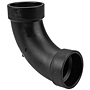 90° Long Turn Elbow H x H - ABS DWV, 5807-LT