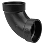 90° Elbow H x H - ABS DWV, 5807