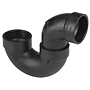 P-Trap Hub x Hub - ABS DWV, 5885