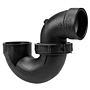 P-Trap with Union Joint Hub x Hub - ABS DWV, 5895