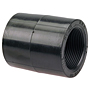 Thread Coupling FPT x FPT - Black Polypropylene Schedule 80, 6101-3-3