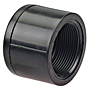 Thread Cap FPT - Black Polypropylene Schedule 80, 6117-3
