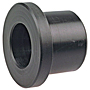Flush Socket Reducer Bushing Spg x S - Black Polypropylene Schedule 80, 6118