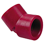 Thread 45° Elbow FPT x FPT - Kynar® Red PVDF Schedule 80, 6506-3-3