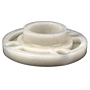 Socket Flange - Kynar® Natural PVDF Schedule 80, One-Piece Webbed Design, 6651-W
