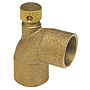 Vent Elbow C x C - Cast, 705-D