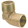 90° Elbow C x M - Cast, 707-4