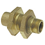 Bulkhead Fitting C x M - Cast, 750-4
