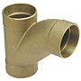 DWV Long Turn Tee-Wye C x C x C - Cast, 812