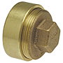 DWV Flush Fitting Cleanout Ftg x Cleanout with Plug - Cast, 816-S