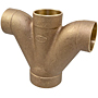DWV Double LT Tee C x C x C x C - Cast, 835-B