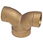 DWV 90° Double Elbow C x C x C - Cast, 837