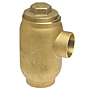 3 x 5 DWV Drum Trap with Bottom Inlet C x F x Cleanout with Plug - Cast, 890