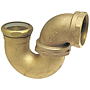 DWV P-Trap with Union Joint F x SJ - Cast, 892-3
