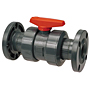 Ball Valve - Flanged, Tru-Bloc® True Union, PVC Schedule 80, EPDM, F45TB-E Ball Valve - Flanged, Tru-Bloc® True Union, PVC Schedule 80, EPDM, F45TB-E