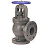 Angle Valve - Steam Stop-Check, Cast Iron, F-869-B Angle Valve - Steam Stop-Check, Cast Iron, F-869-B