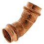 PC9606-LT - 45° Elbow P x P - Wrot Copper PC9606-LT - 45° Elbow P x P - Wrot Copper