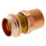 PCH604 - Adapter P x M - Wrot Copper PCH604 - Adapter P x M - Wrot Copper