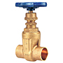 Gate Valve - Bronze, Non-Rising Stem, Solder Ends, S-113 Gate Valve - Bronze, Non-Rising Stem, Solder Ends, S-113