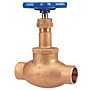 Globe Valve - Bronze, PTFE Disc, Solder Ends, S-211-Y Globe Valve - Bronze, PTFE Disc, Solder Ends, S-211-Y