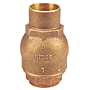 Check Valve - Ring Check®, Bronze, Solder Ends, S-480 Check Valve - Ring Check®, Bronze, Solder Ends, S-480