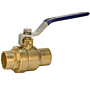 Ball Valve - Brass, Two-Piece, Full Port, C x C, S-FP-600A Ball Valve - Brass, Two-Piece, Full Port, C x C, S-FP-600A