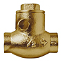 Check Valve - Brass, Swing, Solder, SI-3 Check Valve - Brass, Swing, Solder, SI-3