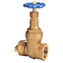 Gate Valve - Bronze, Fire Protection, Hose Cap and Chain, T-103-HC Gate Valve - Bronze, Fire Protection, Hose Cap and Chain, T-103-HC