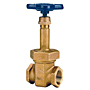 Gate Valve - Bronze, Rising Stem, Threaded, T-124 Gate Valve - Bronze, Rising Stem, Threaded, T-124
