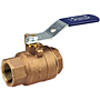 Two-Piece Bronze Ball Valve - Stainless Steel Trim, Threaded End Connections, T-585-70-66 Two-Piece Bronze Ball Valve - Stainless Steel Trim, Threaded End Connections, T-585-70-66