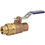 Two-Piece Bronze Ball Valve - Single Union End, Threaded, T-585-70-SU Two-Piece Bronze Ball Valve - Single Union End, Threaded, T-585-70-SU