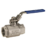Two-Piece Stainless Steel Ball Valve - Full Port, T-585-S6-R-66-LL Two-Piece Stainless Steel Ball Valve - Full Port, T-585-S6-R-66-LL