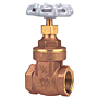 Gate Valve - Brass, Full Port, Threaded Ends, TI-8 Gate Valve - Brass, Full Port, Threaded Ends, TI-8