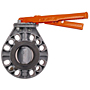 Butterfly Valve - Model B, Corzan® CPVC Schedule 80, EPDM, W51BF-E-NO, W51BF-E-LH, W51BF-E-GO Butterfly Valve - Model B, Corzan® CPVC Schedule 80, EPDM, W51BF-E-NO, W51BF-E-LH, W51BF-E-GO